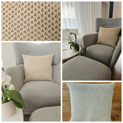 Polster in Netzoptik